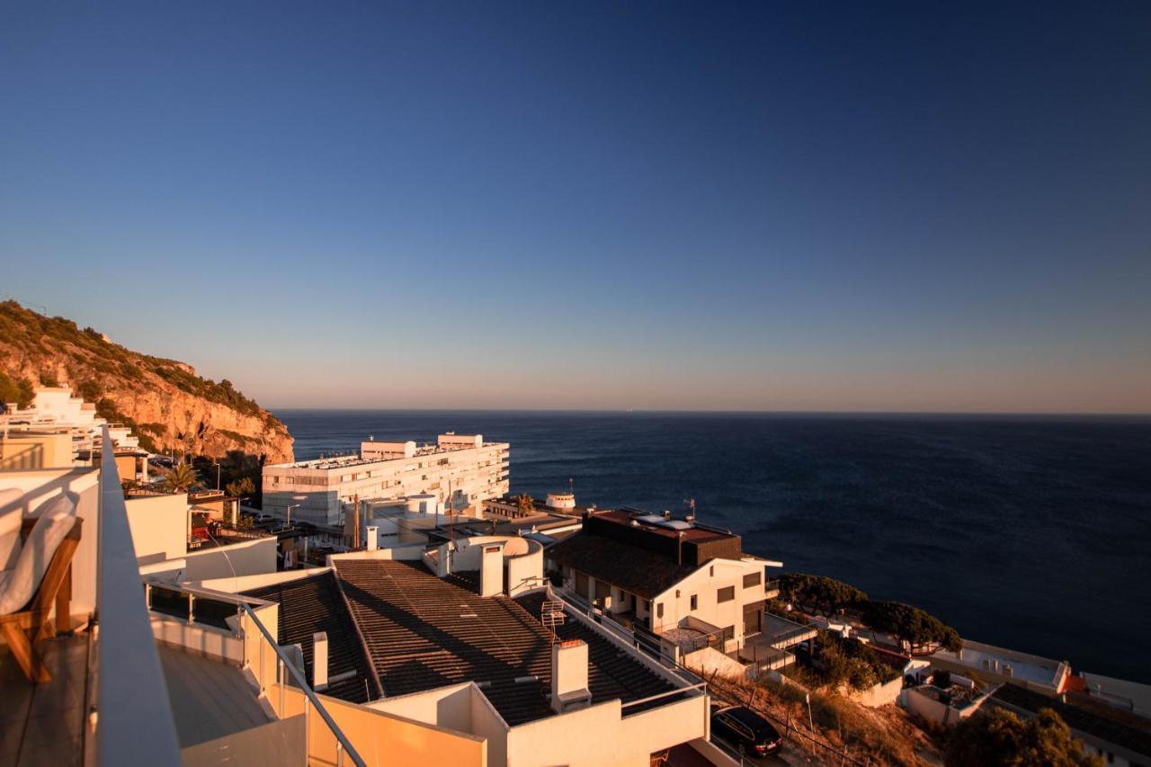 Lovely Sea View Apartment Sesimbra Luaran gambar