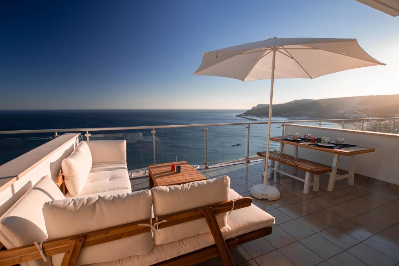 Lovely Sea View Apartment Sesimbra Luaran gambar